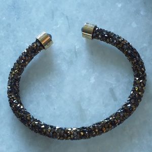 Swarovski crystaldust cuff bracelet